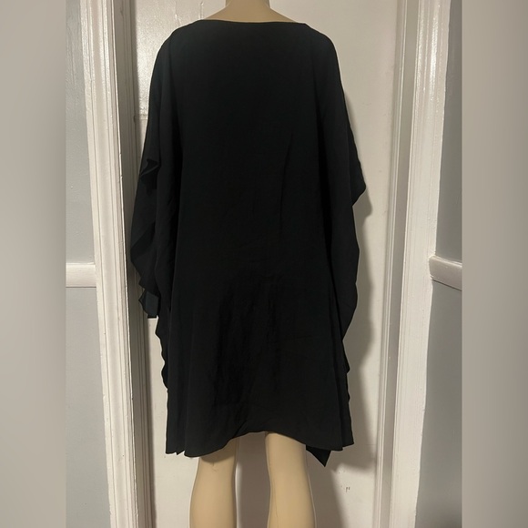 Igor Black Layered Tunic Top - Picture 3 of 4